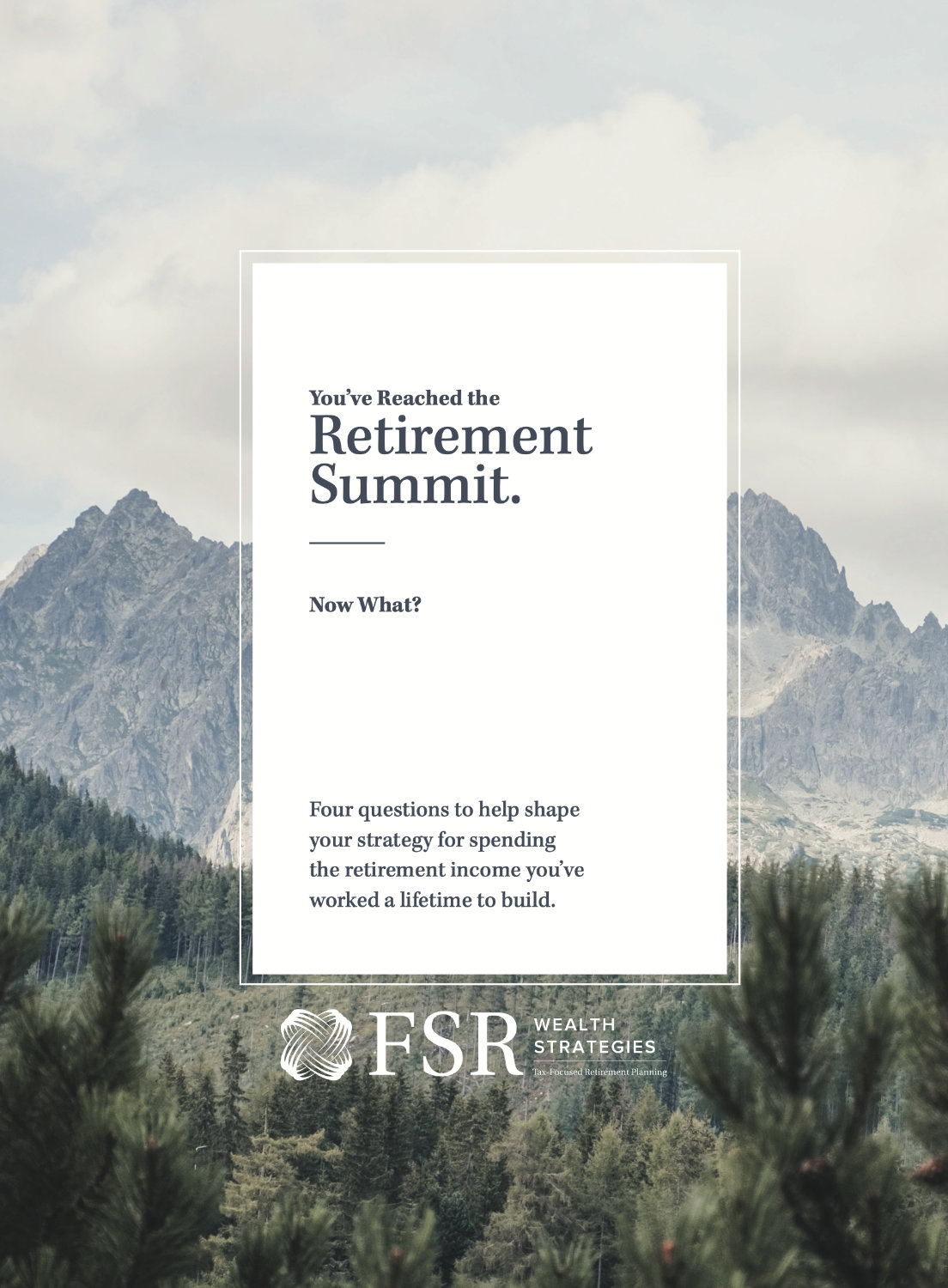 An FSR Wealth Strategies whitepaper cover