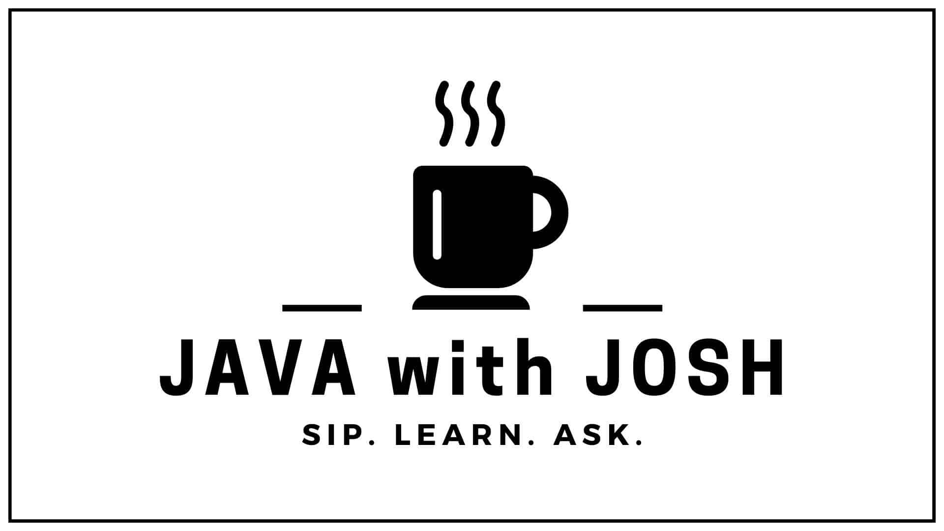 Java with Josh logo