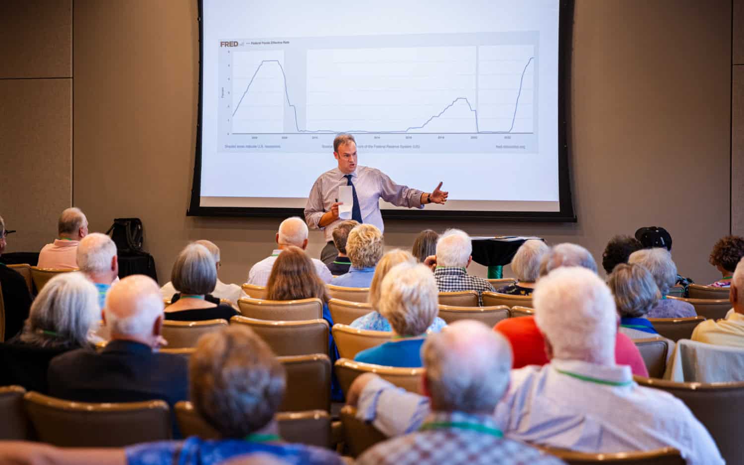 Josh presents at The Morton Arboretum